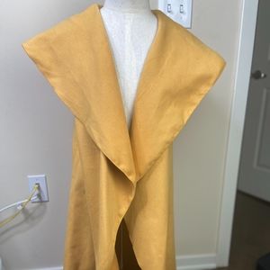 Mustard yellow cape